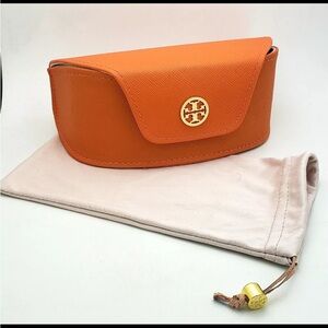 Tory Burch Sunglasses Eyeglasses Case Magnetic Closure Carrying Pouch